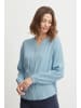 Fransa Blusenshirt in blau