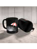 Mr. & Mrs. Panda Tasse Seeigel ohne Spruch in Schwarz