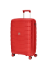 Roncato Skyline - 4-Rollen-Trolley M 70 cm erw. in rosso