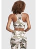 Urban Classics Urban Classics Damen Ladies Tech Mesh Bra in duskrose camo