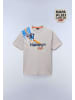 Napapijri T-Shirt "S-Fiemme Ss" in Grau