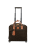 BRIC`s Life 2-Rollen Businesstrolley 38 cm Laptopfach in olivgruen