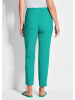 GOLDNER Stretchhose LOUISA, dehnbar & mit Taschen in grün