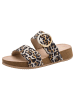 Tamaris WIDE FIT Pantolette in BEIGE LEO