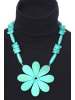 collezione alessandro Kurze Kette " Delia " in aqua