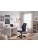 FineBuy Bürostuhl in Blau / Stoff / 63x63x103