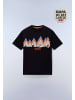Napapijri T-Shirt "S-Fiemme Ss" in Schwarz