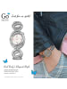 Girl Only Analog-Armbanduhr Girl Only GO silber klein (ca. 30mm)
