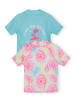 Minoti 2-er Pack Badeshirts 30SWIM175 in Blau
