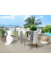 Beliani Esstisch FOSSANO in Grau - (W) 80 x (H) 76 x (L) 80 cm