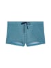 HOM Badeshorts Swim Shorts Cappuccino in blue print