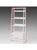SoBuy Bücherregal in Weiß - (B)64 x (H)160 x (T)40cm