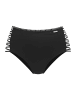 Sunseeker Highwaist-Bikini-Hose in schwarz