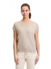 CARTOON Casual-Shirt mit Rundhalsausschnitt in Nature/Silver