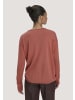 Hessnatur Strick Pullover in pfirsichrot
