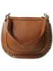 Toscanto Toscanto Schultertasche, Umhängetasche Leder hellbraun ca. 36cm