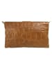 Cluty Abendtasche echt Leder in cognac