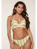 Linga Dore Linga Dore Triangle padded bikiniset in Streiffen