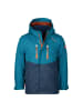 Trollkids 3 in 1 Jacke Bryggen in deep lagoon
