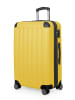Hauptstadtkoffer Spree - Mittelgroßer Koffer Hartschale Trolley 65 cm, TSA, 74 L in Gelb