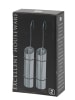 Excellent Houseware Metall-Luftbefeuchter für Heizkörper, 2er Set in Silbern