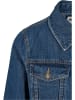 Urban Classics Denim Jacket in mid indigo washed