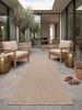 KADIMA DESIGN Läufer Geometrisch flachgewebt pflegeleicht Wohnzimmer Flur Esszimmer in Natur
