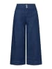 More & More High Waist Jeans-Culotte in denim