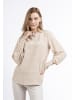 DreiMaster Klassik Blusenshirt in Hellbeige Weiss