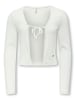 KIDS ONLY Kognessa Sommer-Strickjacke Bio-Baumwolle in cloud dancer