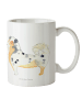 Mr. & Mrs. Panda Becher Hund Australien Shepherd ohne Spruch in Weiß