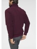 Man's World Fleecepullover in burgund