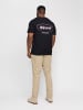 JACK & JONES PLUS T-shirt in Black
