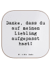 Mr. & Mrs. Panda Untersetzer Spruch Dank an Hundesitter mit Spruch in Weiß