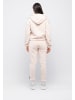 Tom Barron Trainingsanzug Casual Oversize Tracksuit Half Zipper In Front in ecru
