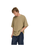 ONLY & SONS Braun Baumwolle T-Shirt
