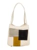 Usha Damen Handtasche in Beige Melange