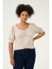 KAFFE curve T-shirt KCsissy Tight fit in Feather Gray