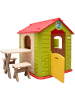 LittleTom Spielhaus mit Tisch 205x165x118cm in Grün