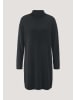 Hessnatur Hessnatur Strickkleid Relaxed aus TENCEL™ Lyocell mit Bio-Baumwolle in schwarz