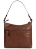SPIKES & SPARROW Umhängetasche echt Leder in cognac