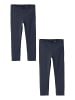 name it Leggings 2er-Set wadenlang elastisch bequem in Dunkelblau-2