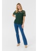 Cream Bluse kurzarm CRKit Regular fit in Sea Moss