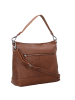 The Chesterfield Brand Wax Pull Up Schultertasche Leder 32 cm in cognac