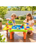 relaxdays Wasserspieltisch "2 Fächer" in Bunt - (B)100 x (H)46 x (T)48 cm