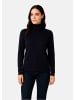 CASH-MERE.CH Rollkragen Pullover in Marine Blau