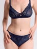 Erlich Textil  Fluid Lace Spitzen Slip aus recyceltem Polyamid - atmungsaktiv in mitternachtblau