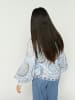 Mos Mosh Bluse MMWylde Orchid in ecru indigo - 0001