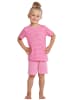 Schiesser Kurzer Schlafanzug Basic Kids in Rosa