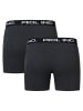 Petrol Industries Boxershorts Petrol Logo Einfarbig in Schwarz